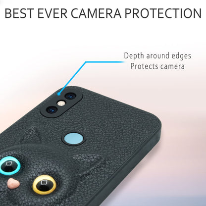 Pikkme Redmi Note 5 Pro Cat black mobile cover – photo 4