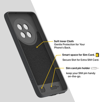 Grey Silicone mobile cover for Oppo F31 Pro Plus 5G – Pikkme – photo 6