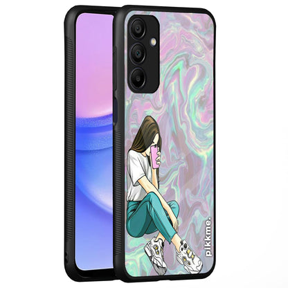 Pikkme Samsung A15 5G mobile back cover