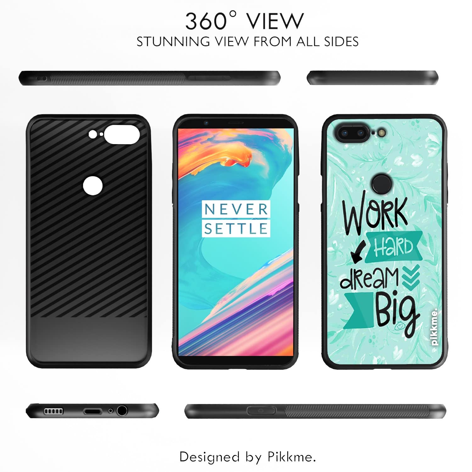 OnePlus 5T Hybrid back cover by Pikkme – photo 2