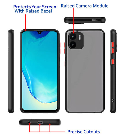 Pikkme Redmi A1/A2 black mobile back cover – photo 3
