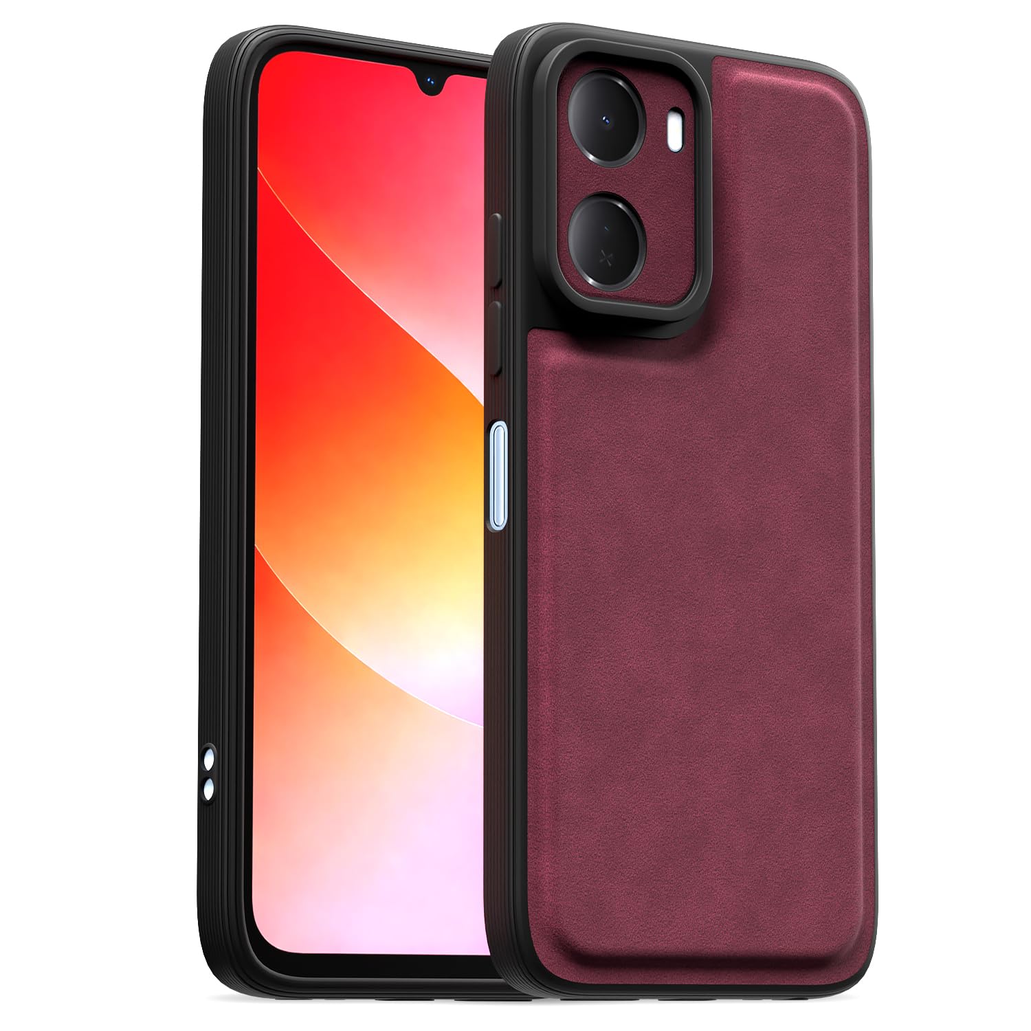 Pikkme purple Leather phone cover for Redmi 15A 5G