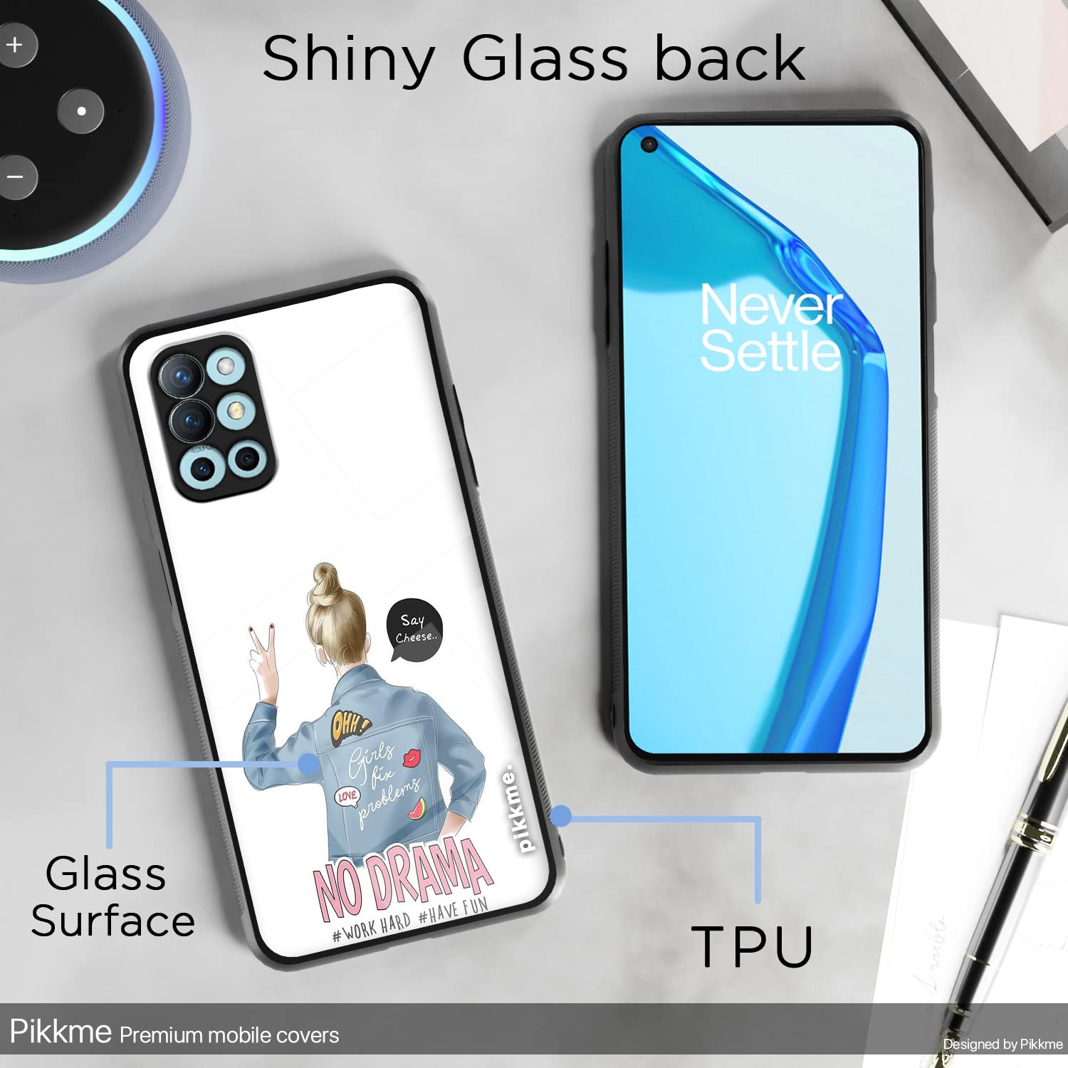 OnePlus 8T Hybrid back cover by Pikkme – photo 3