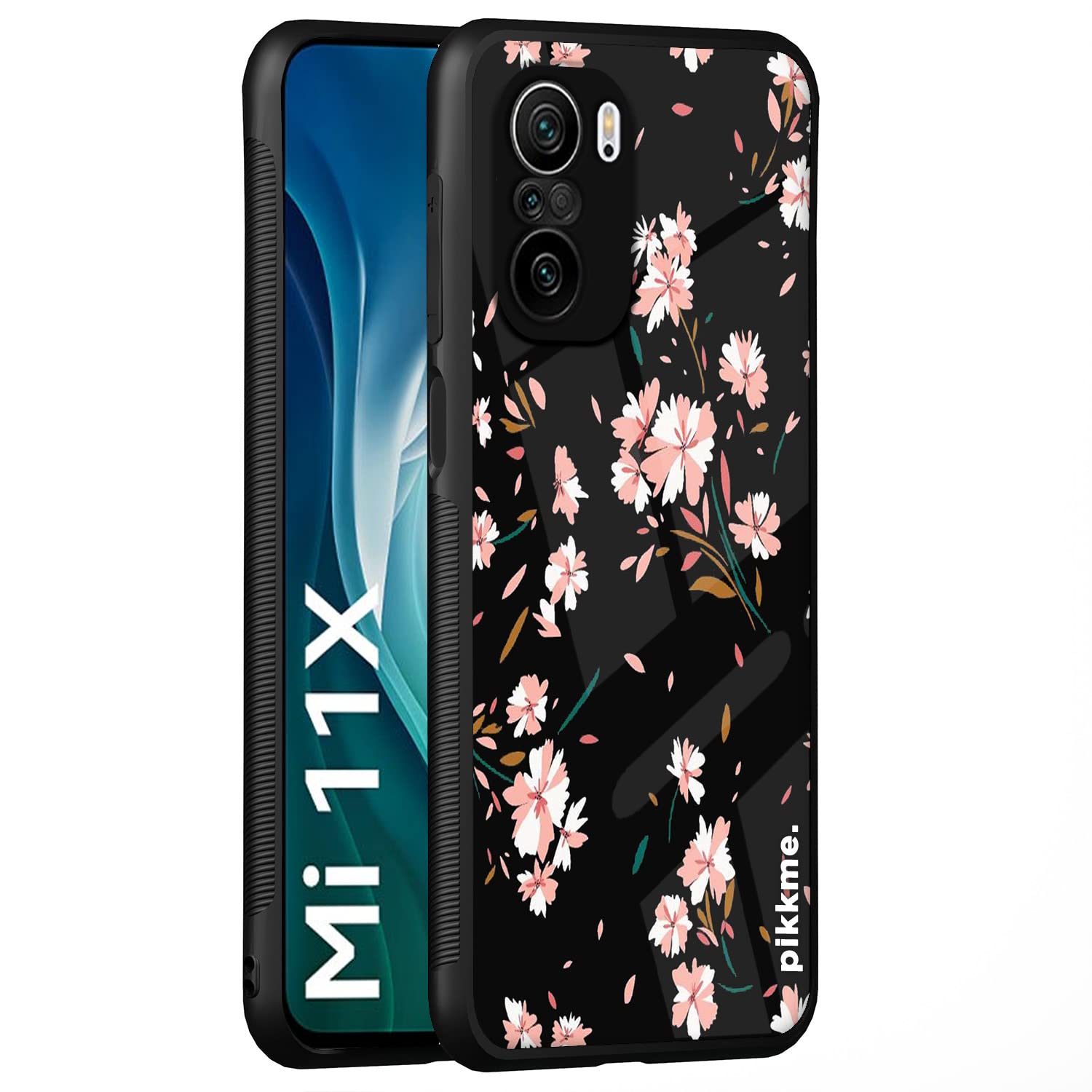 Mi 11X/11X Pro Flower back cover by Pikkme