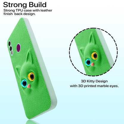 Pikkme green Cat back cover for Redmi Note 7/Note 7 Pro/Note 7s – photo 2