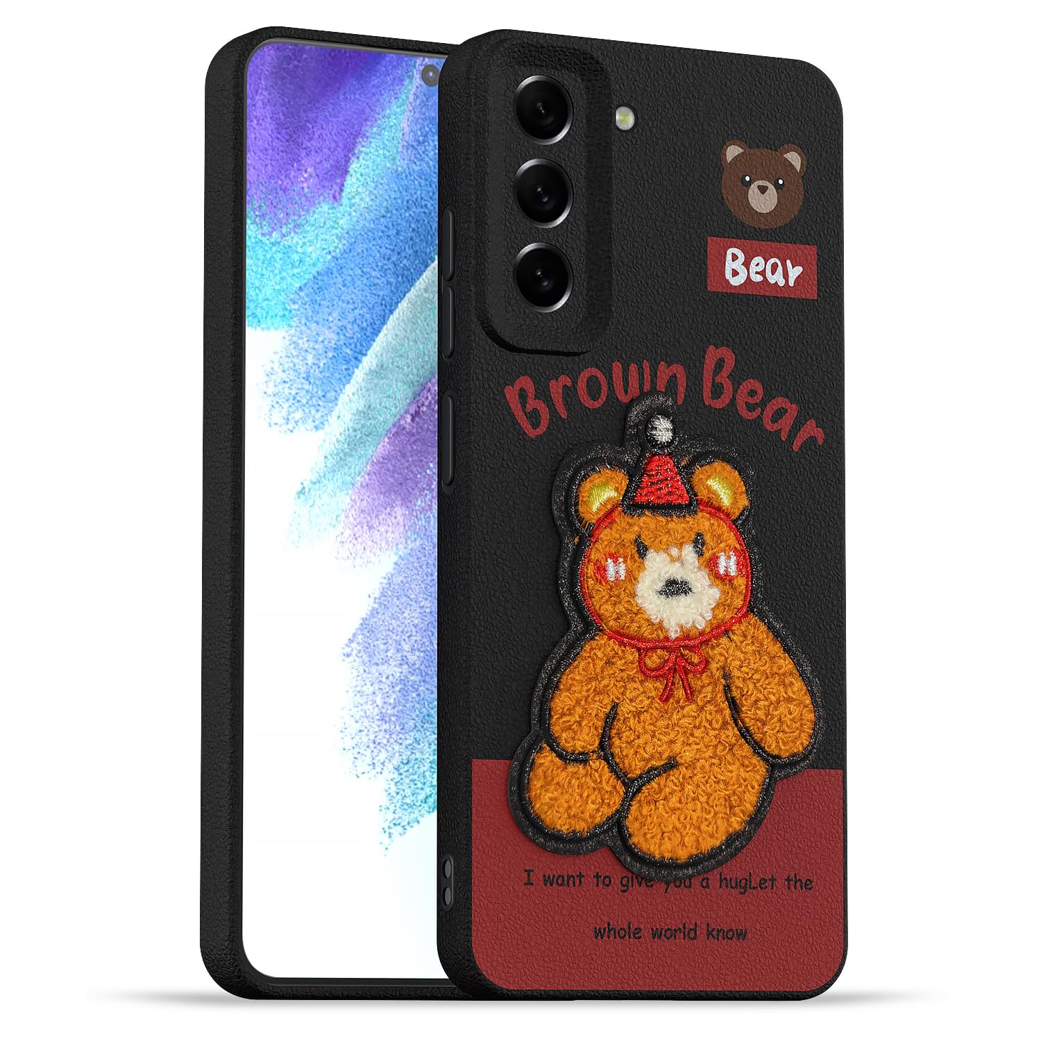 Pikkme cherry back cover for Samsung S21 FE 5G