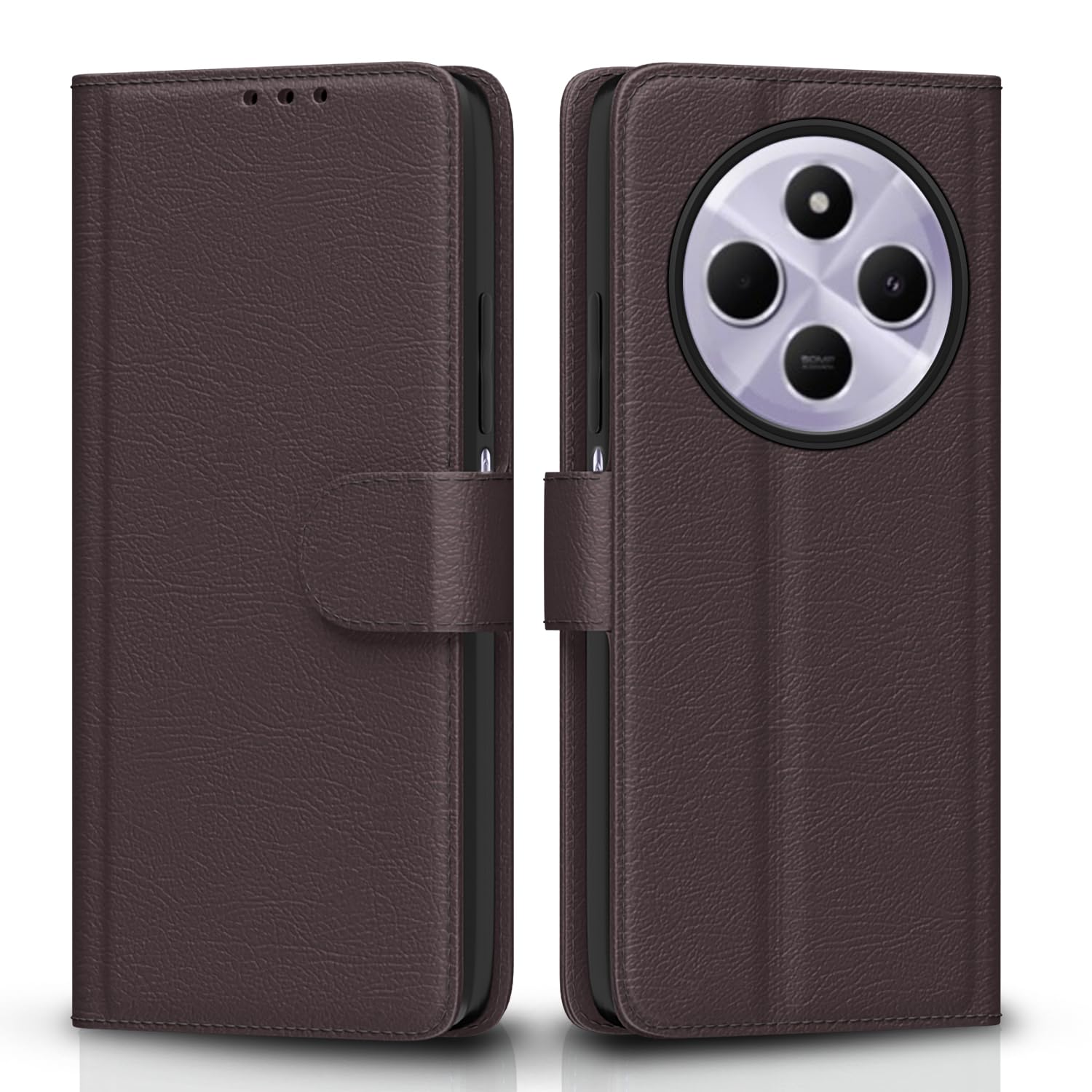 Coffee Wallet wallet flip cover for Poco M7 5G – Pikkme