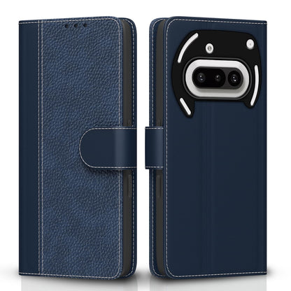 Pikkme Nothing Phone 3a 5G Vintage Flip Cover (Blue)
