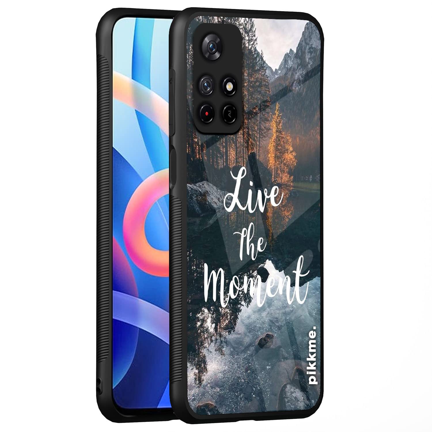 Pikkme Hybrid mobile cover for Redmi Note 11T/Poco M4 Pro 5G