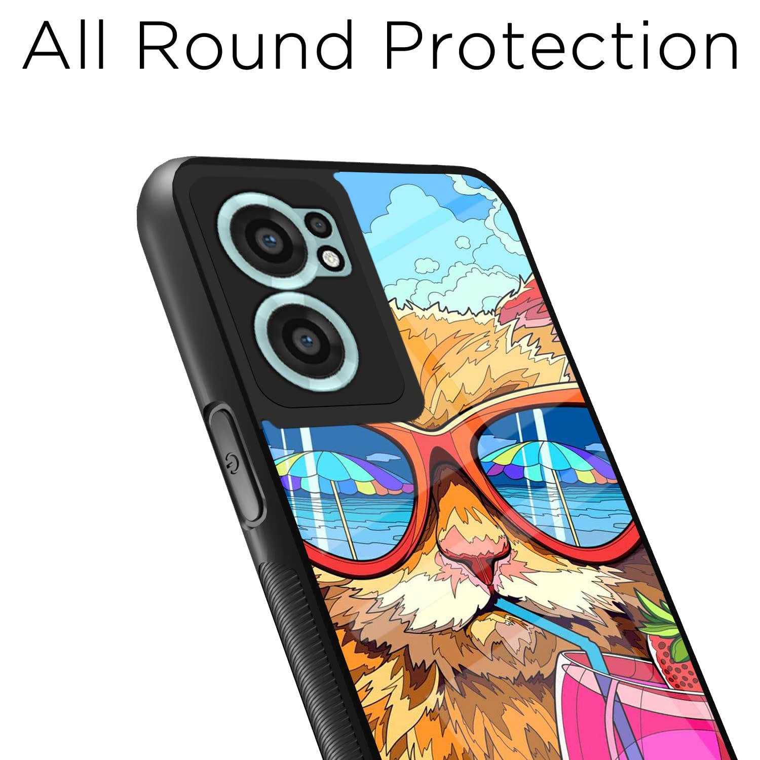Pikkme Cat mobile cover for OnePlus Nord CE 2 5G – photo 7