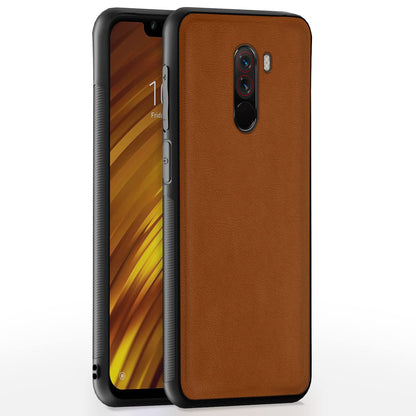 Pikkme Poco F1 Leather camel back cover