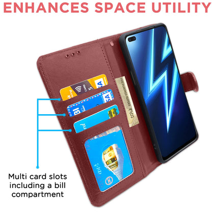 Brown mobile flip cover for Realme 6 Pro – Pikkme – photo 3
