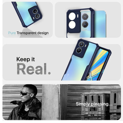 Pikkme Vivo Y16/T2x/Y56 Hybrid blue mobile back cover – photo 4