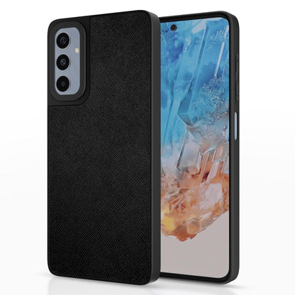 Samsung M35 5G mobile back cover in black by Pikkme