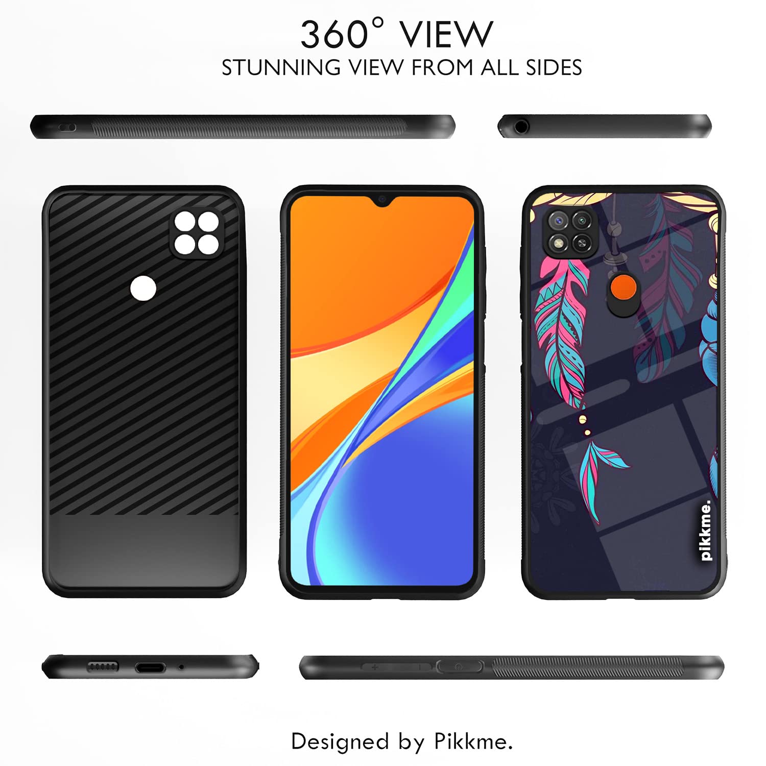 Pikkme Redmi 10A/9, Poco C31 Flower phone cover – photo 2