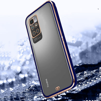 Pikkme Redmi 10 Prime Chrome blue mobile back cover – photo 2