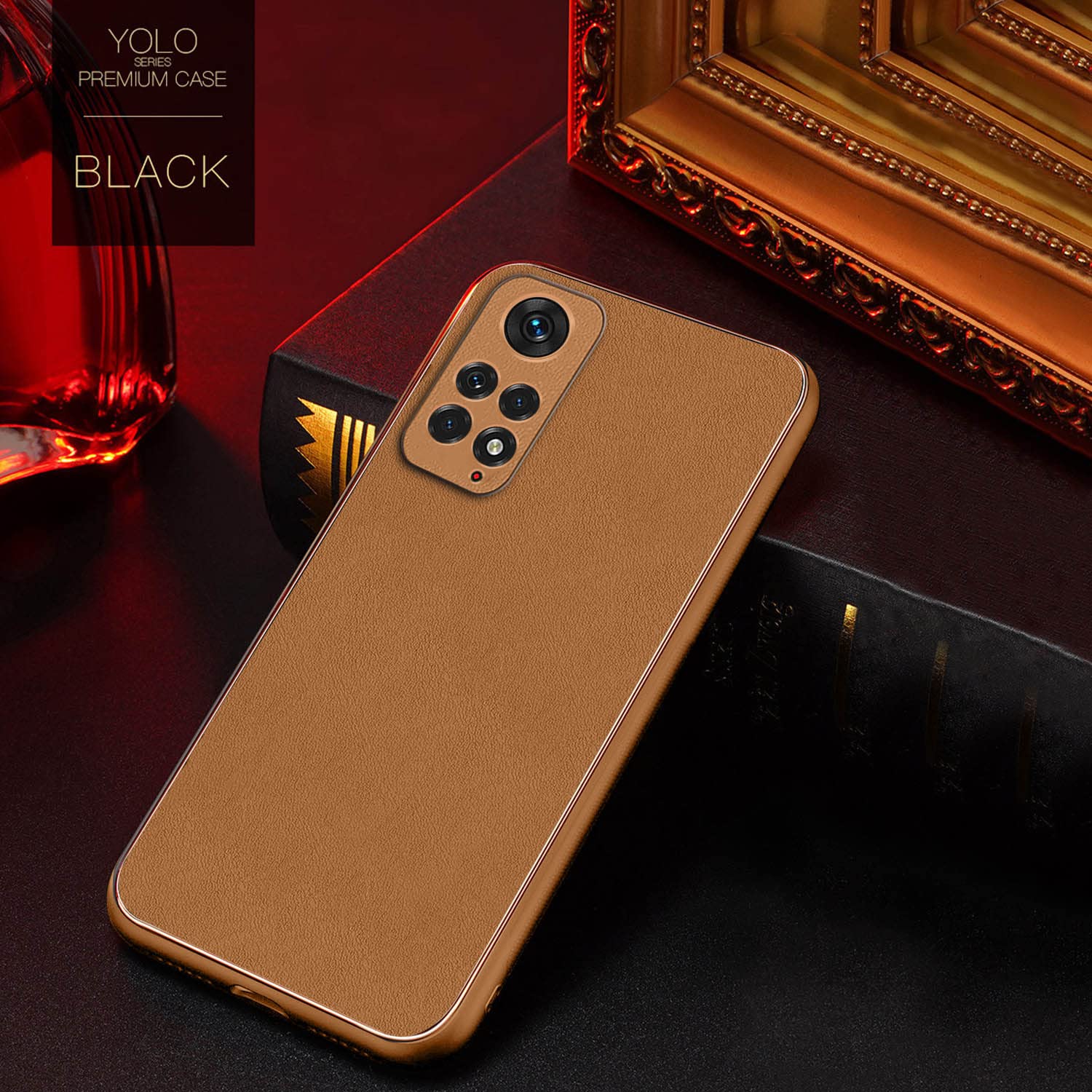 Redmi Note 11 Pro/Note 11 Pro Plus 5G phone cover in brown by Pikkme – photo 4