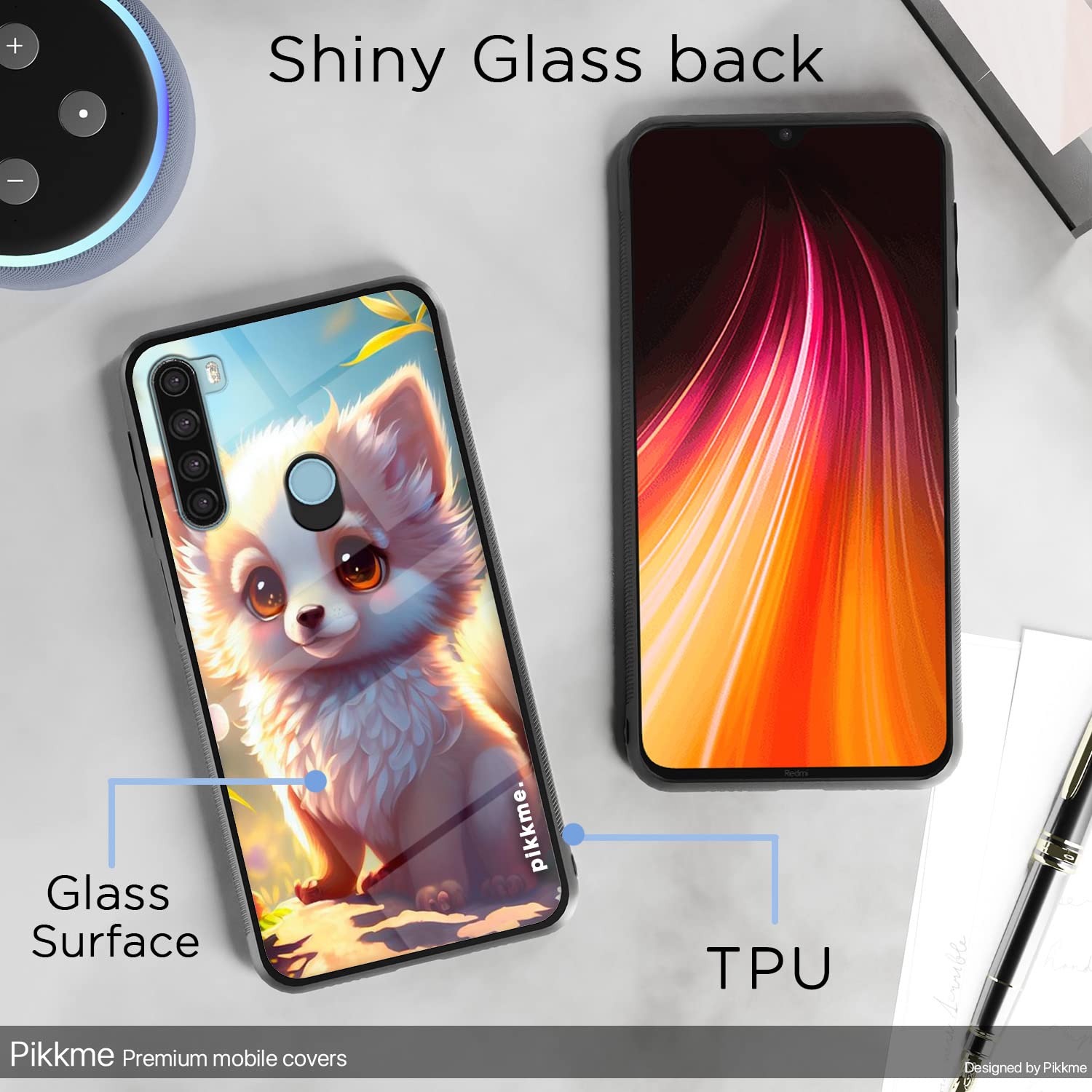 Pikkme Redmi Note 8 Hybrid mobile cover – photo 3