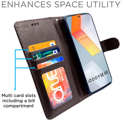 Coffee Wallet flip case for iQOO 9 SE 5G – Pikkme – photo 3