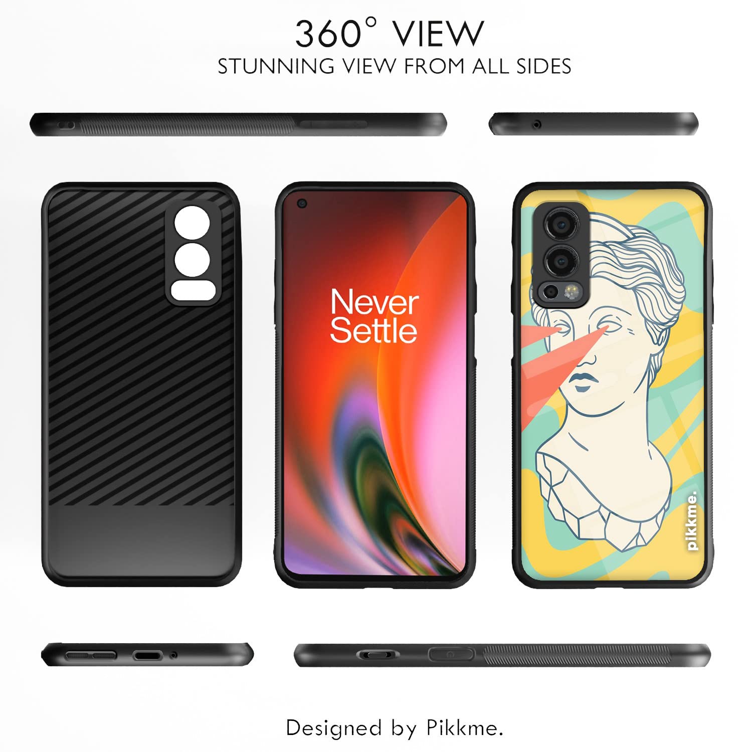 OnePlus Nord 2 5G back cover by Pikkme – photo 2