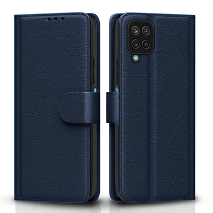 Blue Wallet flip cover for Samsung M42 – Pikkme