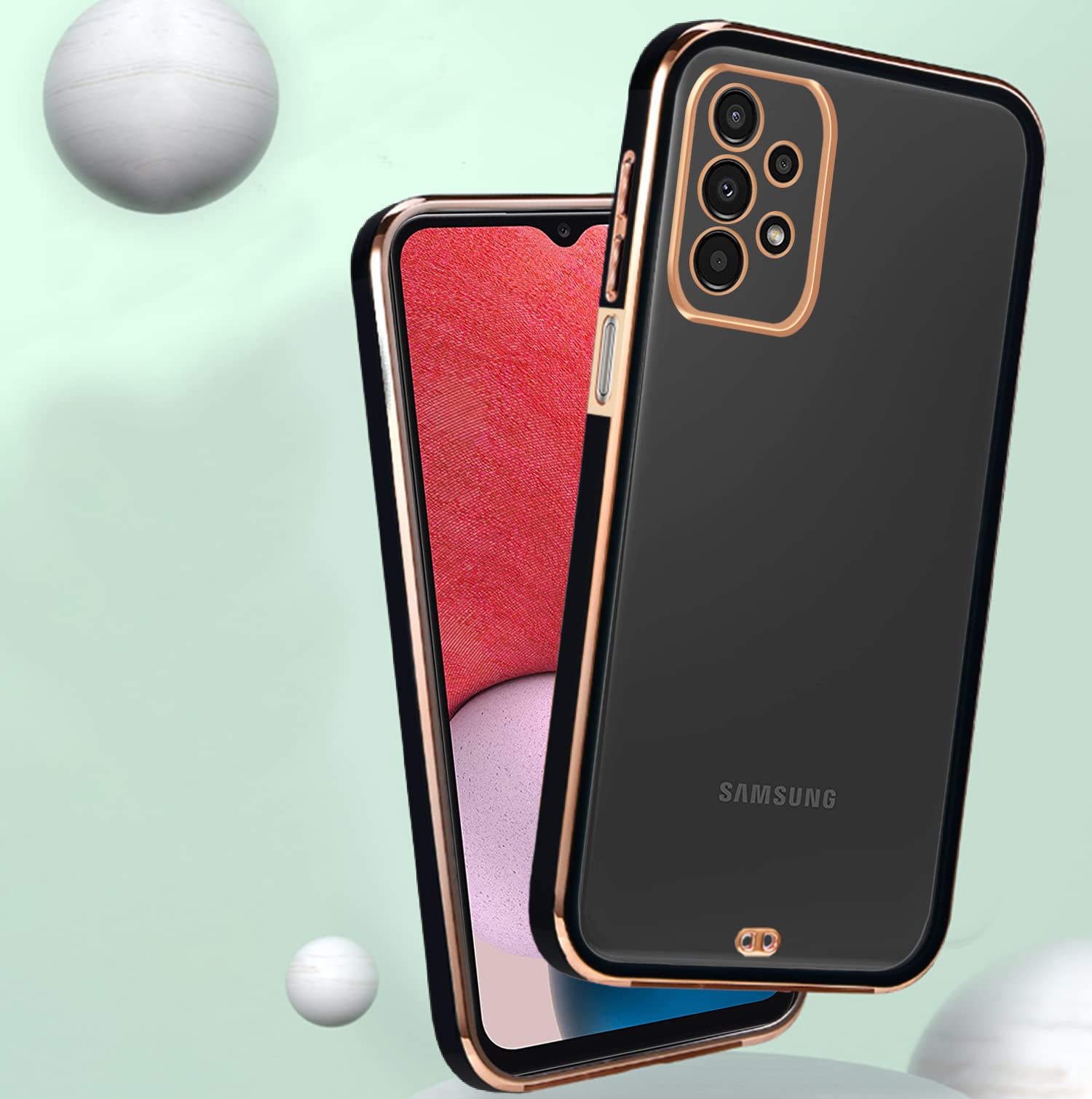 Black phone cover for Samsung A13 4G – Pikkme – photo 4
