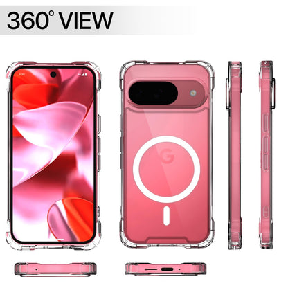 Google Pixel 9/Pixel 10/Pixel 10 Pro 5G MagSafe mobile back cover in transparent mag-safe by Pikkme – photo 7