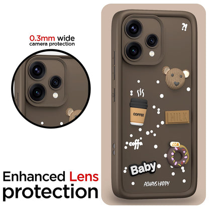Pikkme brown Silicone mobile back cover for Oppo Reno 15C 5G/3D – photo 5