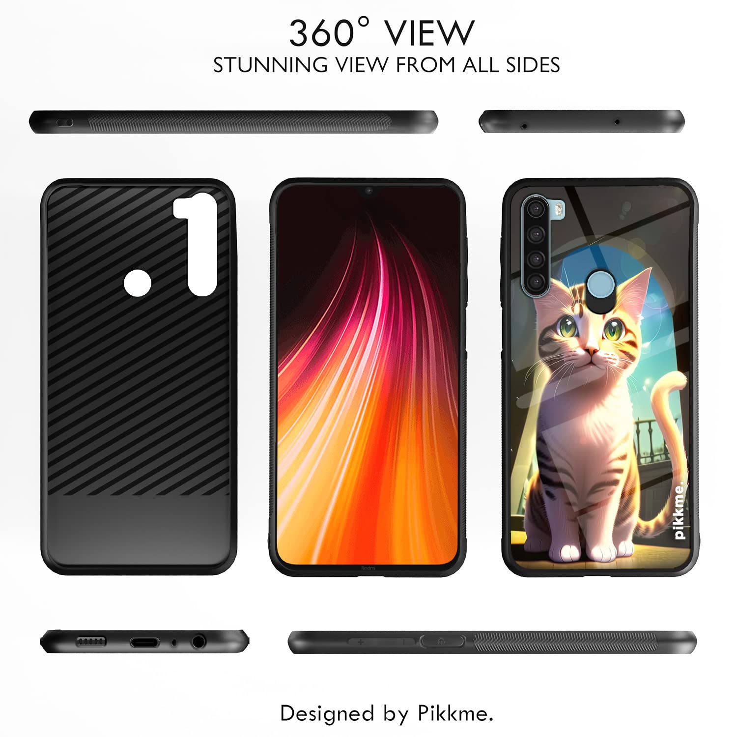 Cat Mobile cover for Redmi Note 8 – Pikkme – photo 2