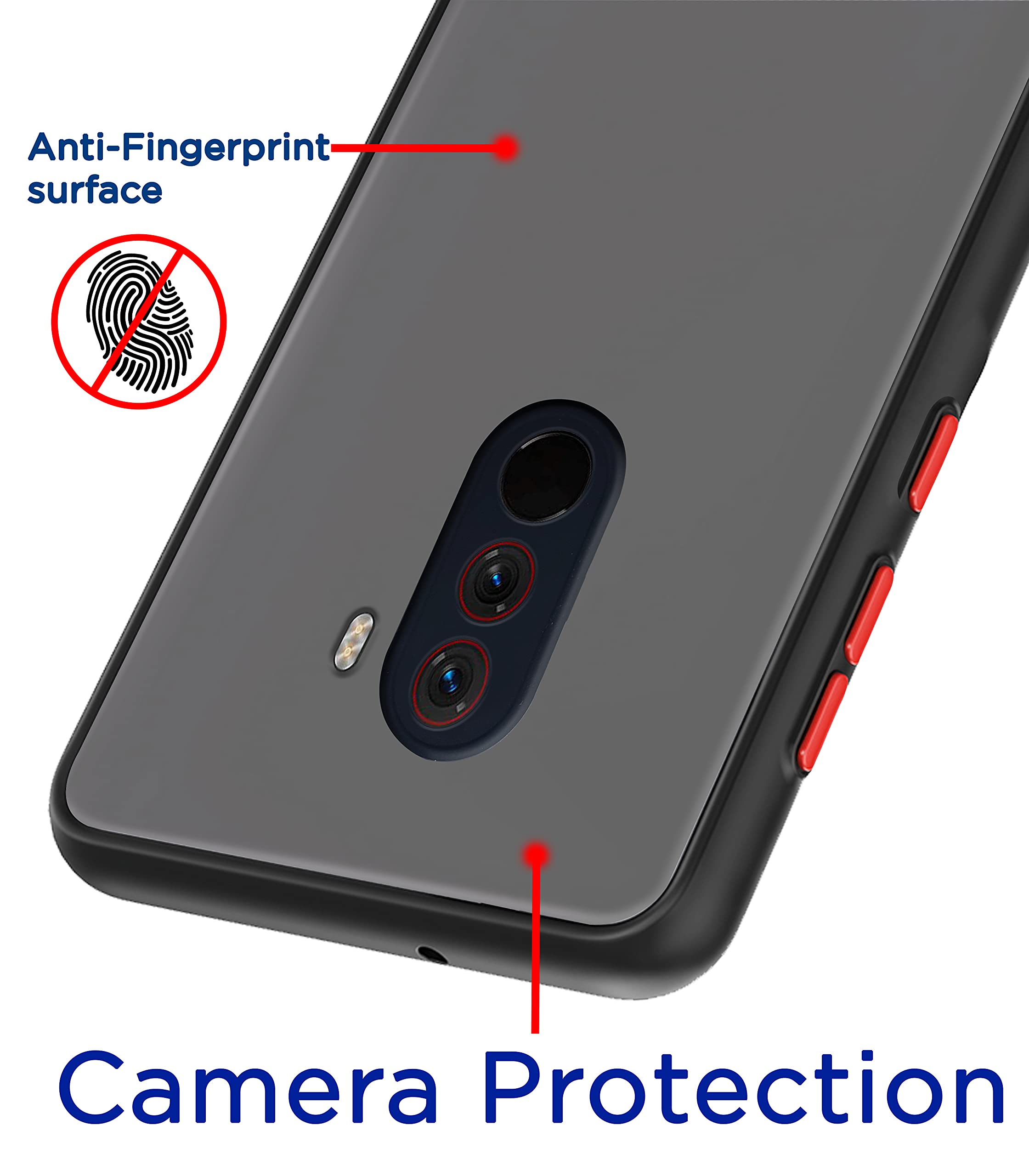 Pikkme tpu, black mobile cover for Mi Poco F1 – photo 2