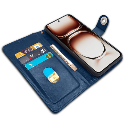 Blue wallet flip cover for Oppo Reno 12 Pro 5G – Pikkme – photo 5