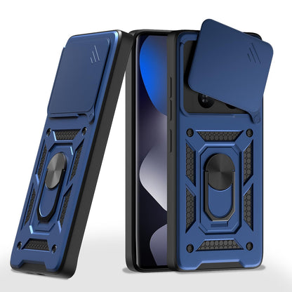 Pikkme Redmi Note 15 5G/360 D10 Camera Shield blue mobile cover