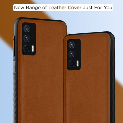 Pikkme iQOO 7 5G Leather camel mobile cover – photo 7