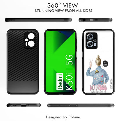 Redmi K50i 5G Hybrid back cover by Pikkme – photo 2