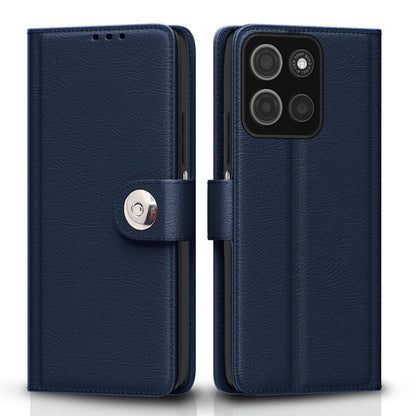 Pikkme Moto G15 blue mobile flip cover