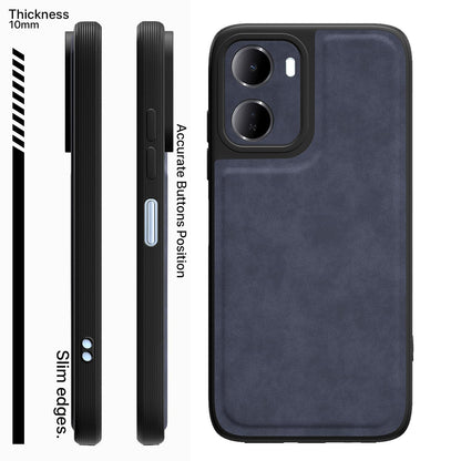 Blue Leather back cover for Redmi 15A 5G – Pikkme – photo 3