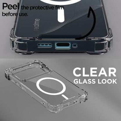 Realme P4 Pro 5G MagSafe back cover in transparent mag-safe by Pikkme – photo 3