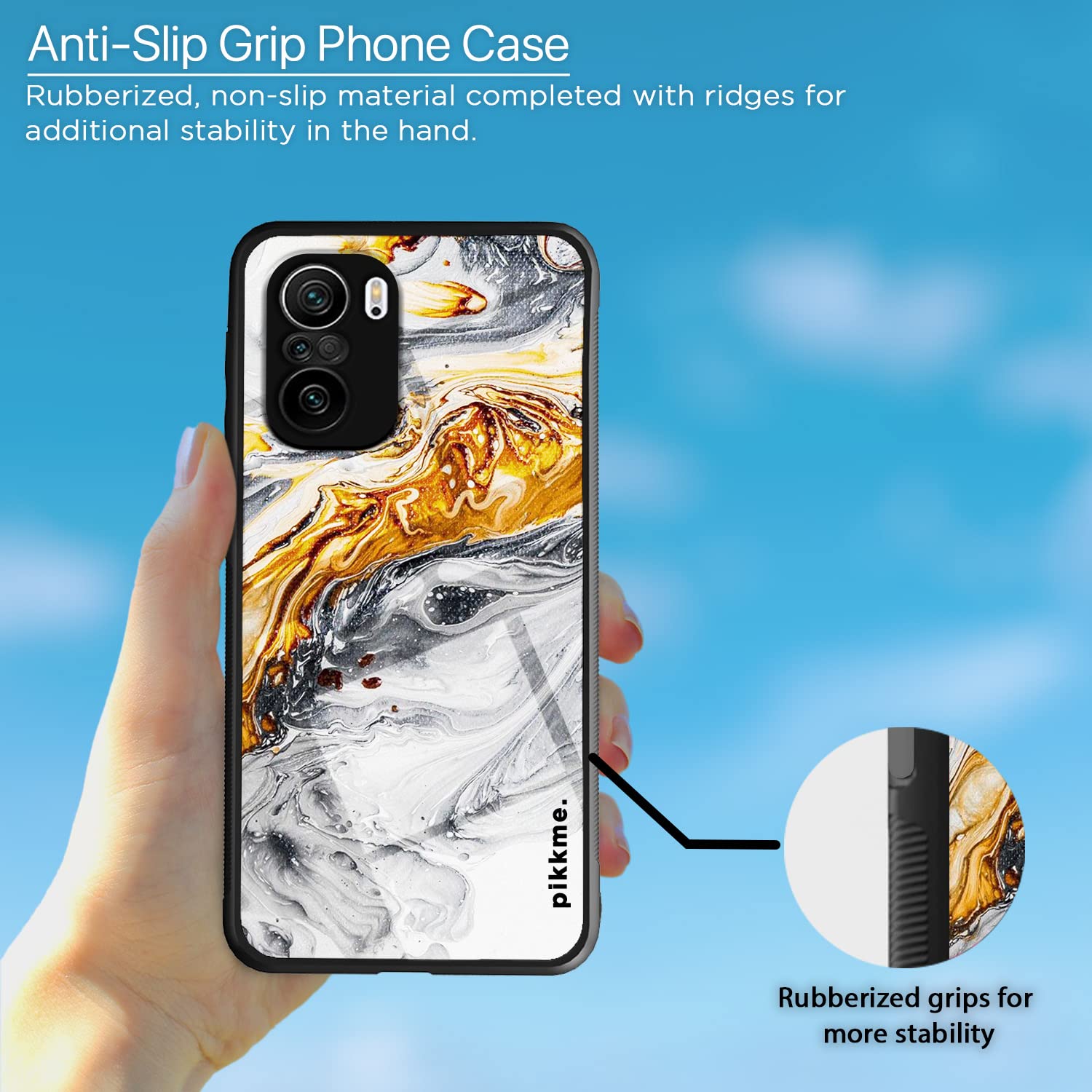 Mi 11X/11X Pro Hybrid mobile back cover by Pikkme – photo 5
