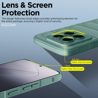 Pikkme green Liquid Silicone mobile back cover for Xiaomi 14 5G – photo 4
