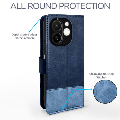 Pikkme navy & light blue flip cover for Tecno Spark 30C 5G – photo 4