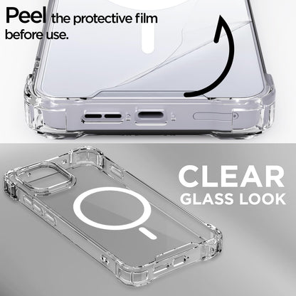 Pikkme transparent mag-safe phone cover for OnePlus 13S 5G – photo 3