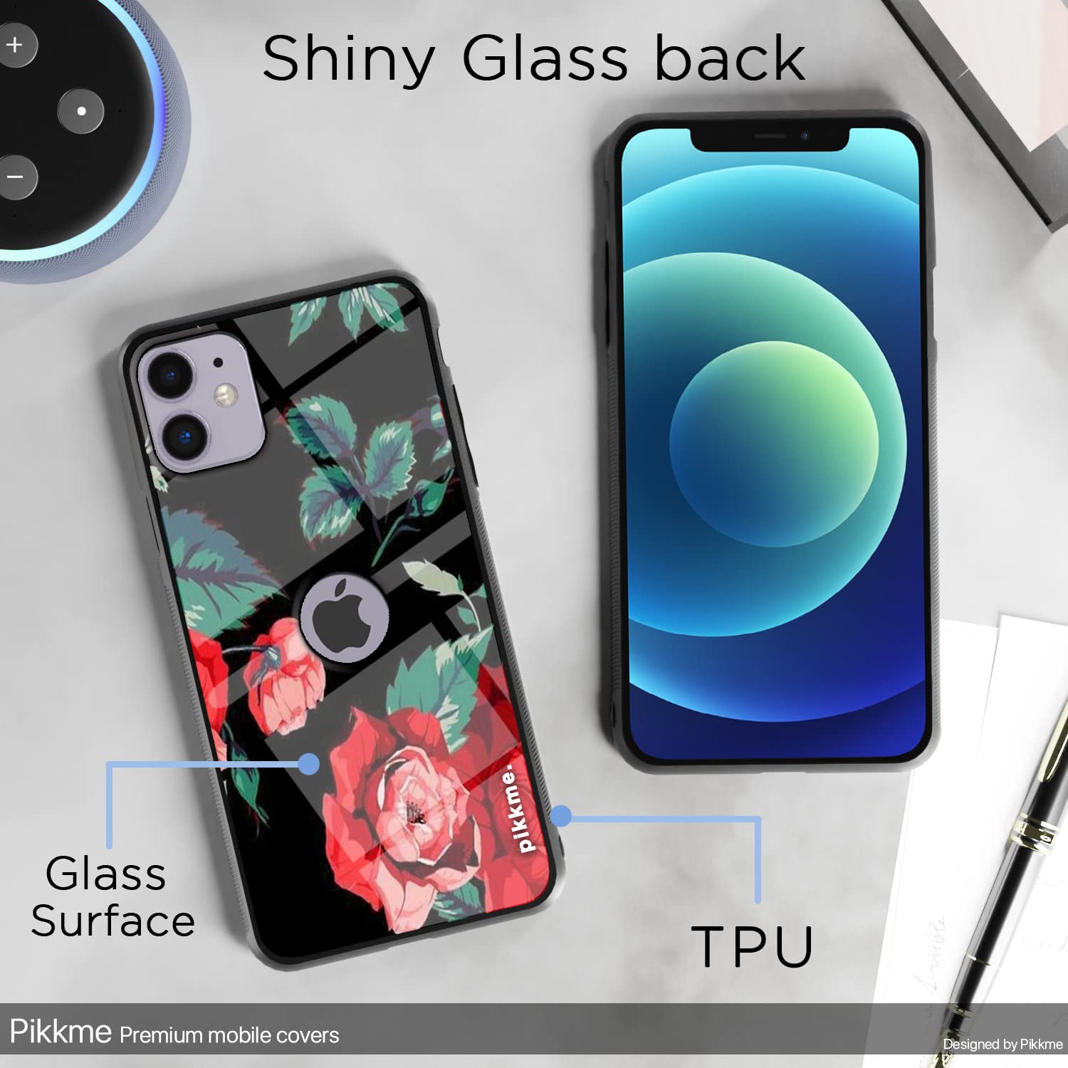 Flower Back cover for iPhone 12 – Pikkme – photo 3