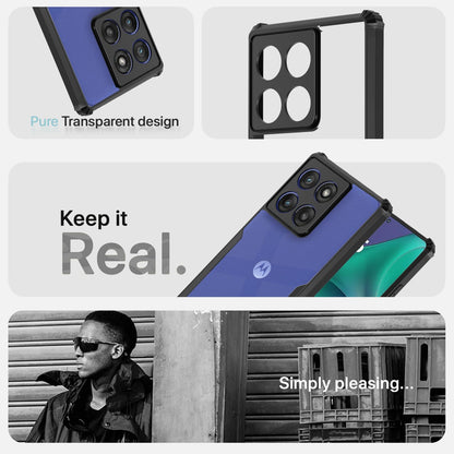 Pikkme Motorola Moto Edge 60 Stylus 5G Eagle Back Cover (Blue)