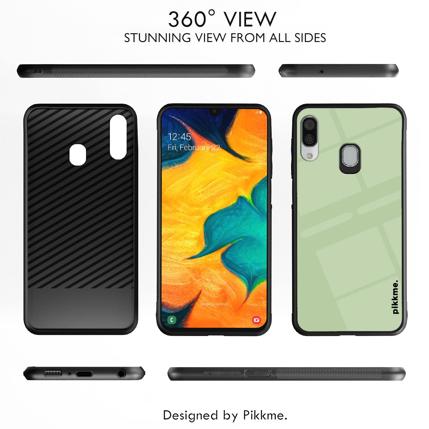 Samsung A20/A30/M10s Hybrid back cover by Pikkme – photo 2