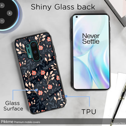 Pikkme Flower mobile back cover for OnePlus 8 Pro – photo 3
