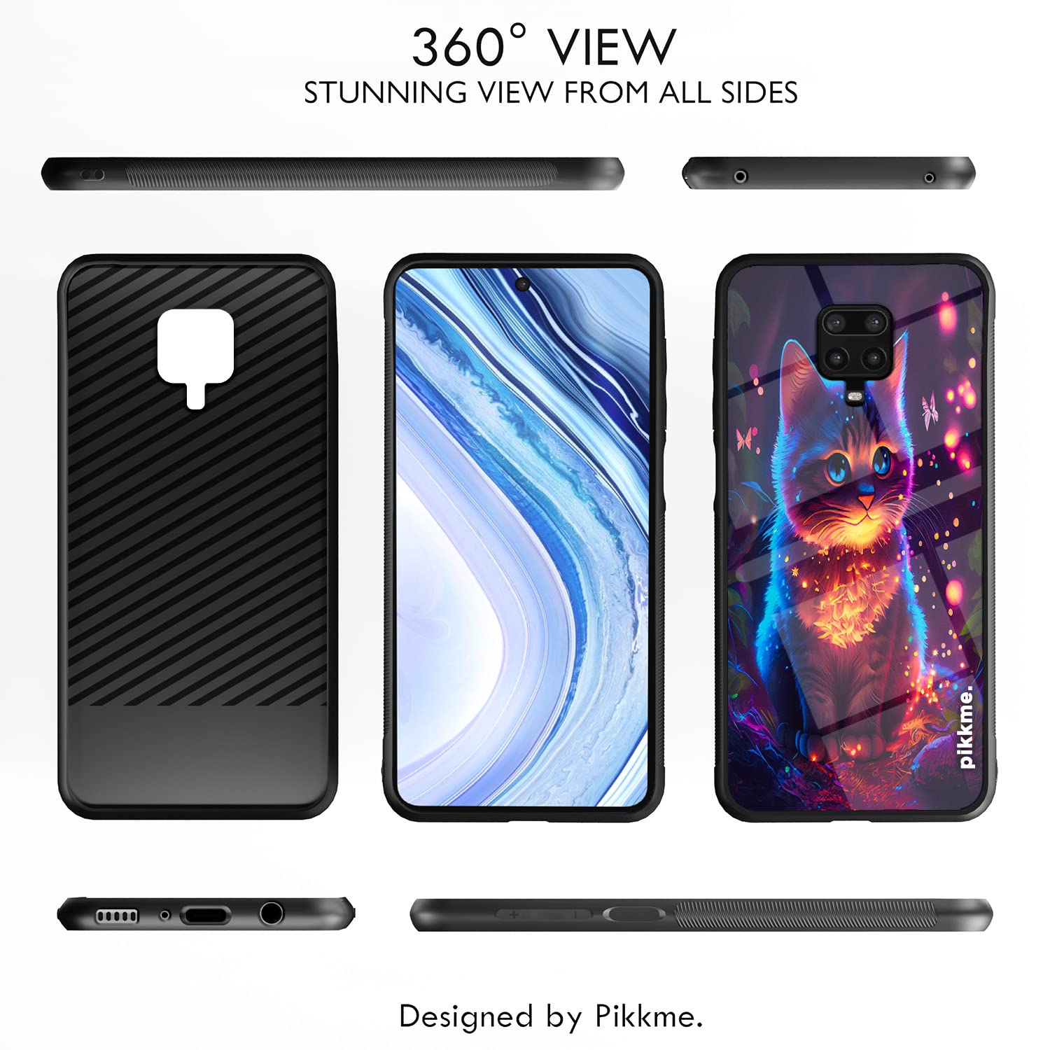 Pikkme Redmi Note 9 Pro/Note 9 Pro Max/Note 10 Lite Cat mobile back cover – photo 2