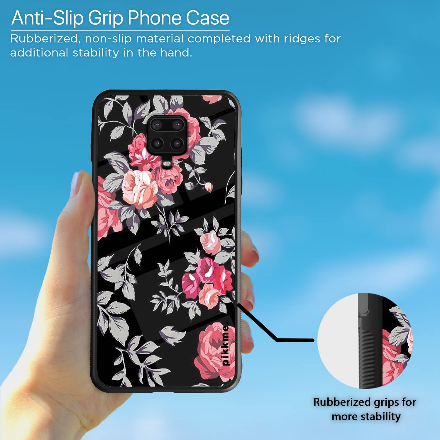 Pikkme Redmi Note 9 Pro/Note 9 Pro Max/Note 10 Lite Flower back cover – photo 5