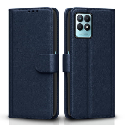 Blue Wallet wallet flip cover for Realme Narzo 50 5G/Oppo K10 5G/Oppo A57 – Pikkme