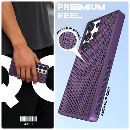 Samsung S25 Ultra 5G MagSafe phone cover in purple by Pikkme – photo 2