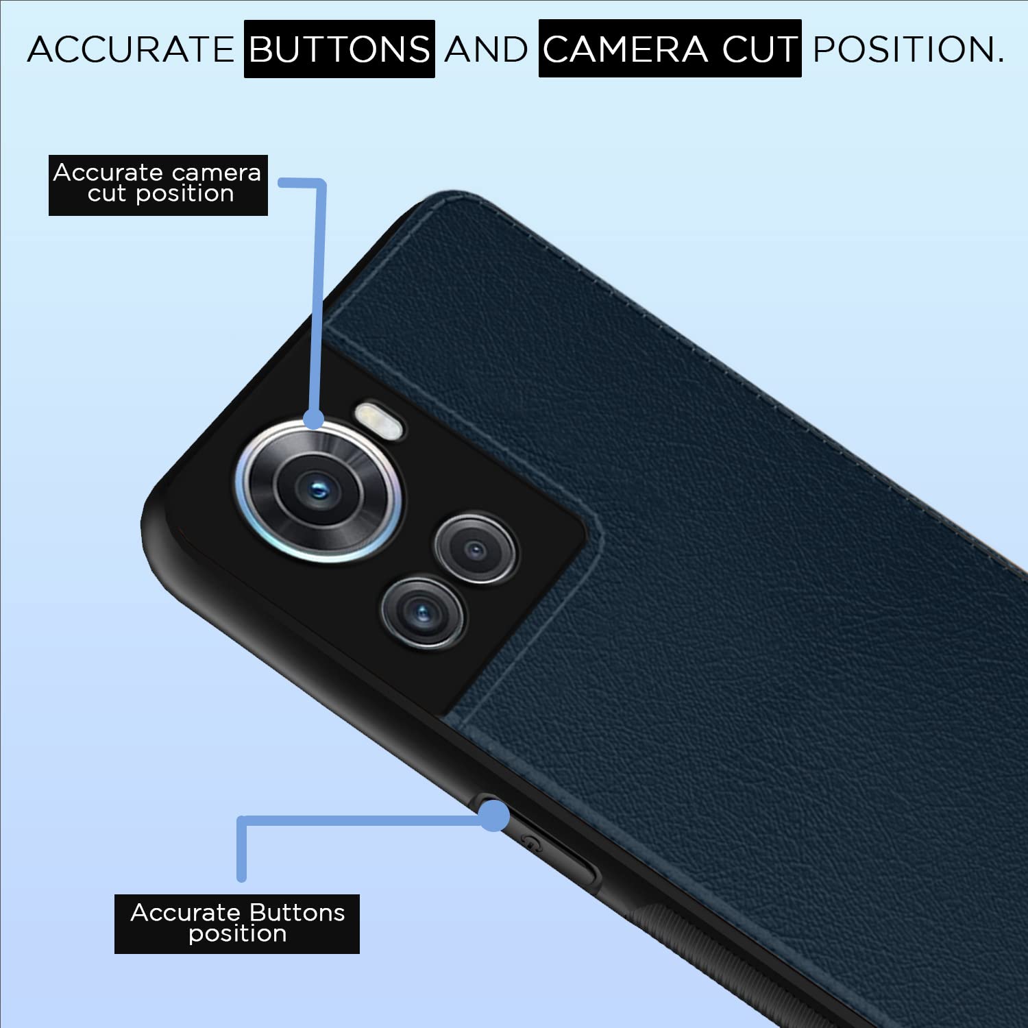 Pikkme OnePlus 10R blue mobile cover – photo 6